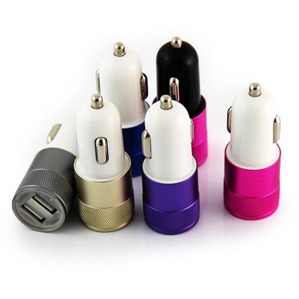 2.1A car charger metal